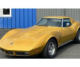 CORVETTE C3 1973 CHEVROLET CORVETTE OR AUTOMATIQUE CONDUITE À GAUCHE...