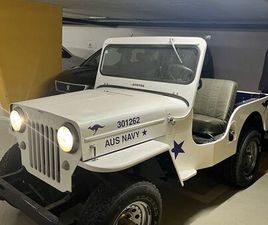 WILLYS CJ-3B JEEP WILLYS CJ3B MIT ANHÄNGER