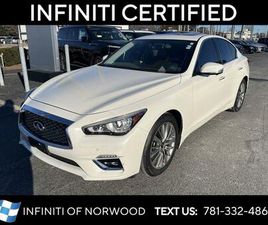CERTIFIED 2023 INFINITI Q50 LUXE