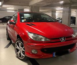 PEUGEOT 206 CC 2004 170 000 KM – CABRIOLET