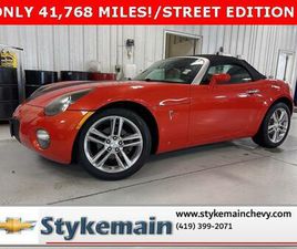 USED 2009 PONTIAC SOLSTICE STREET EDITION