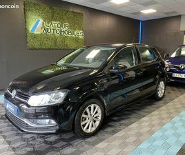 VOLKSWAGEN POLO V - 5 PORTES - PHASE 2 - 1.0 I 12V - 60 CV - FINITION LOUNGE - GARANTIE 12 MOIS