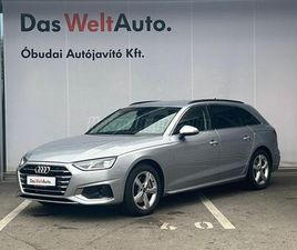 AUDI A4 AVANT 40 TDI AUDI A4 AVANT 40 TDI ADVANCED S-TRONIC ÁFÁ- S MAGYARORSZÁGI ! ÚJSZERŰ ! KEVÉS KM ! VONÓHOROG!