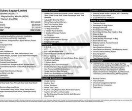 USED 2024 SUBARU LEGACY