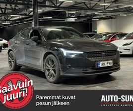 POLESTAR 2 LONG RANGE DUAL MOTOR, 300KW, 78KWH - #KORKO 2,99% + KULUT - #SUOMI-AUTO #LÄMPÖPUMPPU #PILOT&PLUS-PAKETTI #ADAPT.VAK #PANORAAMA #H/K #360KAMERA #BLIS
