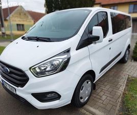 FORD TRANSIT CUSTOM 2,0 TDCI 9MÍST ZACHOVALÝ