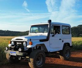 TOYOTA BANDEIRANTE TOYOTA BAND.JIPE CAP.DE AÇO CHAS. CURTO DIESEL 1984