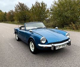 TRIUMPH SPITFIRE CABRIOLET 1,1 / MK II / SAMMA ÄGARE 49 ÅR / 5500 MIL