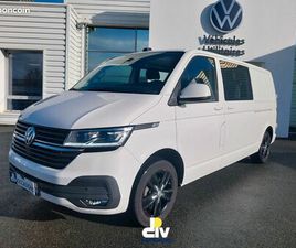 VOLKSWAGEN TRANSPORTER T6.1 CAB APPRO DEMONTABLE L2H1 2L TDI 150 CH 2.8T PACK BUSINESS BVM