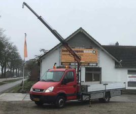 IVECO DAILY 70 IVECO DAILY - 70C17 EURO 5 OPEN LAADBAK PALFINGER KRAAN AC