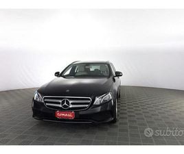 MERCEDES CLASSE E E 220 MERCEDES-BENZ CLA SSE E E 220D S.W. 4MATIC AUTO