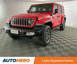 JEEP WRANGLER 4XE 2.0 4XE PLUG-IN HYBRID SAHARA PHEV