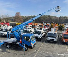 NISSAN CABSTAR NISSAN CABSTAR PODNOŚNIK KOSZOWY 22M RUTHMANN TBR 220.1 ZWYŻKA WUMAG GSR 1… WIDELKI - SPRZEDAJEMY.PL