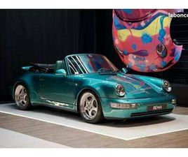 964 CARRERA 2 CABRIOLET TURBO LOOK USINE (TLU) OU WTL | MATCHING HISTORIQUE COMPLET À PARTIR DE 1376-MOIS