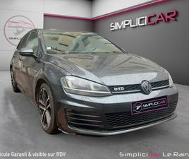 VOLKSWAGEN GOLF 2.0 TDI 184 BLUEMOTION TECHNOLOGY FAP DSG6 GTD DYNAUDIO GARANTIE 12 MOIS