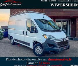 9.990 HT CITROEN JUMPER FG 33 L2H2 2.2 BLUEHDI 110 BUSINESS CLIMATISATION GPS RADIO AIDE STATIONNEMENT GALLERIE AMÉNAGÉ RÉVISION & DISTRIBUTION TVA RECUPERABLE