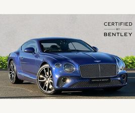BENTLEY CONTINENTAL GT 6.0 W12 GT AUTO 4WD EURO 6 2DR