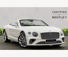 BENTLEY CONTINENTAL GTC 4.0 V8 GTC AUTO 4WD EURO 6 (START/STOP) 2DR