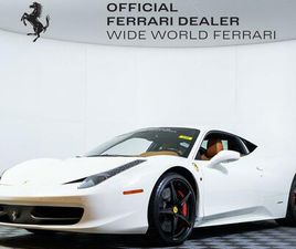USED 2012 FERRARI 458 ITALIA