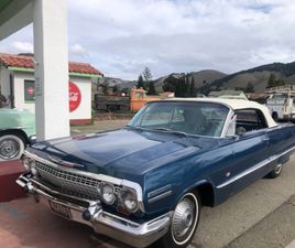 CHEVROLET IMPALA CABRIO 1963 CHEVROLET IMPALA CONVERTIBLE RAGTOP, INTERIOR LIKE NEW, BODY IN GREAT SHAPE