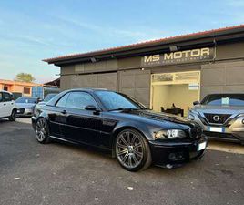 BMW SERIE 3 CABRIO M3 BMW M3 CABRIO E46 CAMBIO SMG II 343CV INTROVABILE