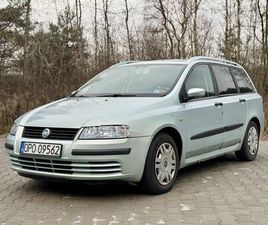 FIAT STILO SW FIAT STILO SW 1.9 JTD | 2005 | KLIMATYZACJA | BT NA ROK | HAK | OKAZJA OZIMEK • OLX.PL