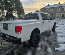 NISSAN TITAN CREW CAB 5.6 V8 FLEXFUEL 4WD AUTOMATISK