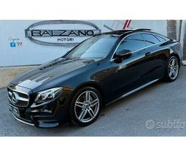 MERCEDES E 220 D 4MATIC COUPE PREMIUM PLUS 2019