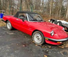 ALFA ROMEO SPIDER DUETTO ALFA, ROMEO SPIDER 1986