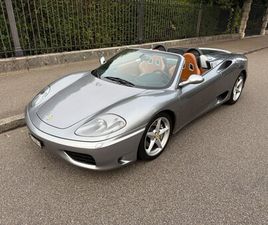 2002 FERRARI 360 - 360 SPIDER