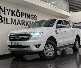 FORD RANGER LIMITED DUBBELHYTT 4X4 SKINN KAMERA VÄRM. CARPLAY