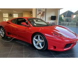 FERRARI 360 MODENA 2003 FERRARI 360 ROUGE MANUEL, 6 VITESSES CONDUITE À DROI...