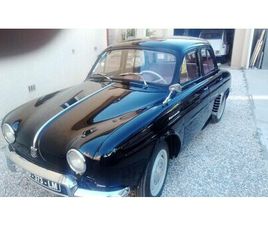 RENAULT DAUPHINE 1957 RENAULT DAUPHINE NOIR MANUEL, 3 VITESSES CONDUITE À...