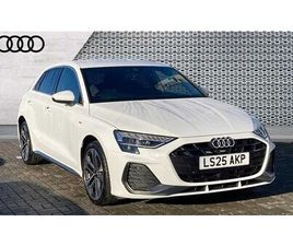 AUDI A3 SPORTBACK 40 TFSI E AUDI A3 SPORTBACK TFSI E S LINE 40 E S TRONIC