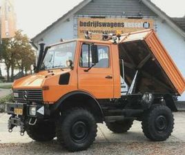UNIMOG 424 MERCEDES-BENZ UNIMOG UNIMOG 424 U1000 4X4 KIPPER (BJ 1980) — VRACHTWAGENS — MARKTPLAATS