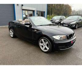 BMW SERIE 1 CABRIOLET 118 POUR PRO 118D 118 D CABRIOLET E88 LUXE CT OK VENTE A PRO DANS L'ETAT ROULE TRES BIEN SANS GARAN