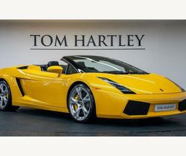 LAMBORGHINI GALLARDO SPYDER 5.0 V10 SPYDER EGEAR 4WD EURO 4 2DR
