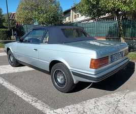 MASERATI BITURBO SPYDER MASERATI BITURBO CABRIO DEL 1987