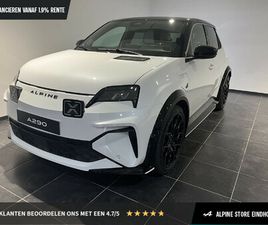 ALPINE A290 ALPINE A290 GTS 52 KWH PACK DRIVING | DEVIALET AUDIO | NAPPA LEER | APPLECARPLAY & ANDROIDAUTO.