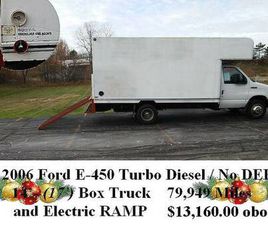 2006 FORD DIESEL BOX TRUCK