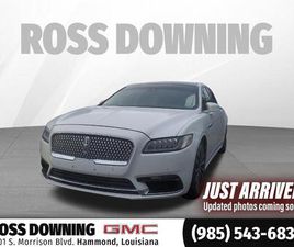 USED 2017 LINCOLN CONTINENTAL BLACK LABEL