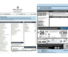 NEW 2026 MASERATI GRANCABRIO MODENA