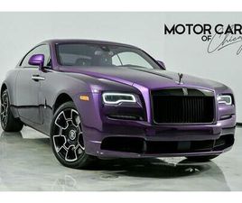 USED 2020 ROLLS-ROYCE WRAITH BLACK BADGE-HUGE $453K MSRP-TWILIGHT PURPLE!