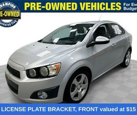CHEVROLET SONIC USED 2015 CHEVROLET SONIC LTZ