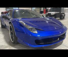 FERRARI 458 ITALIA NOVITEC USED 2015 FERRARI 458 ITALIA BASE