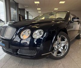 BENTLEY CONTINENTAL GTC BENTLEY CONTINENTAL GTC 6.0 W12