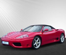 FERRARI 360 SPIDER SCHALTER/FERRARI SCHECKHEFT