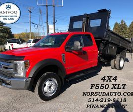 FORD F 550 2018 FORD F-550 XLT