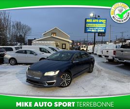 LINCOLN MKZ 2018 LINCOLN MKZ SÉLECT