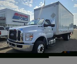 2022 FORD F-650 DIESEL REGULAR CAB BASE, 20FT VAN BODY, 6-SPEED